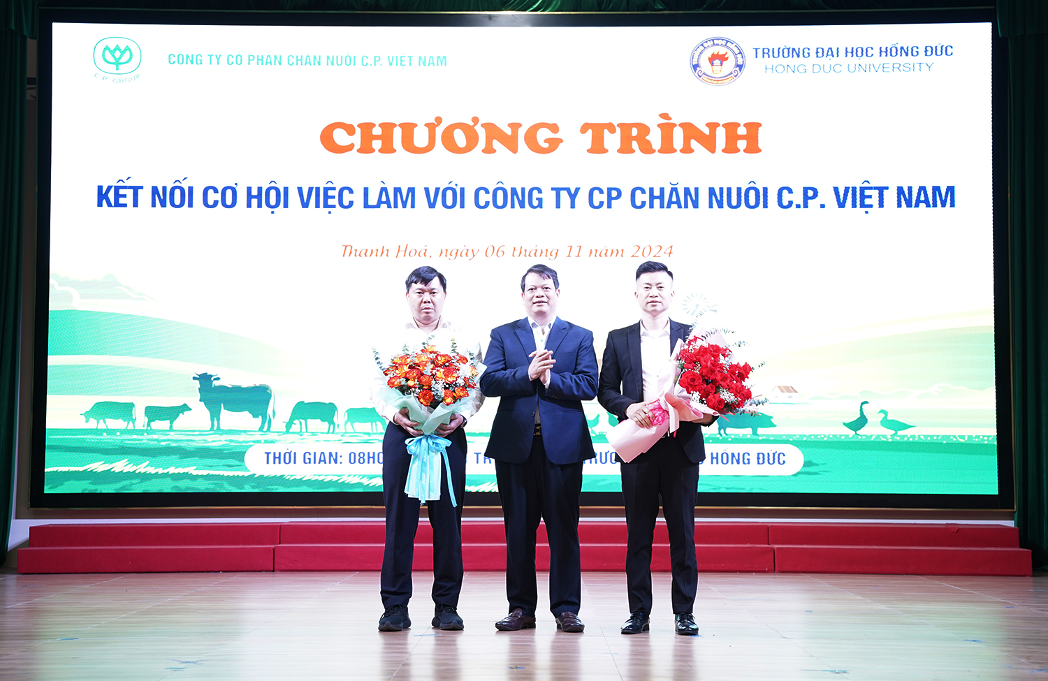 Chương trình kết nối cơ hội việc làm cho sinh viên tại Công ty cổ phần chăn nuôi C.P. Việt Nam